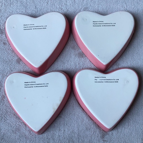 Precious heart ceramic ramekins - Picture 3 of 8